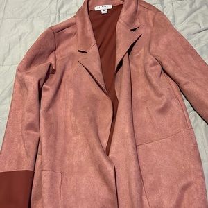pink coat